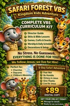 Kingdom Kids VBS Curriculum Kit