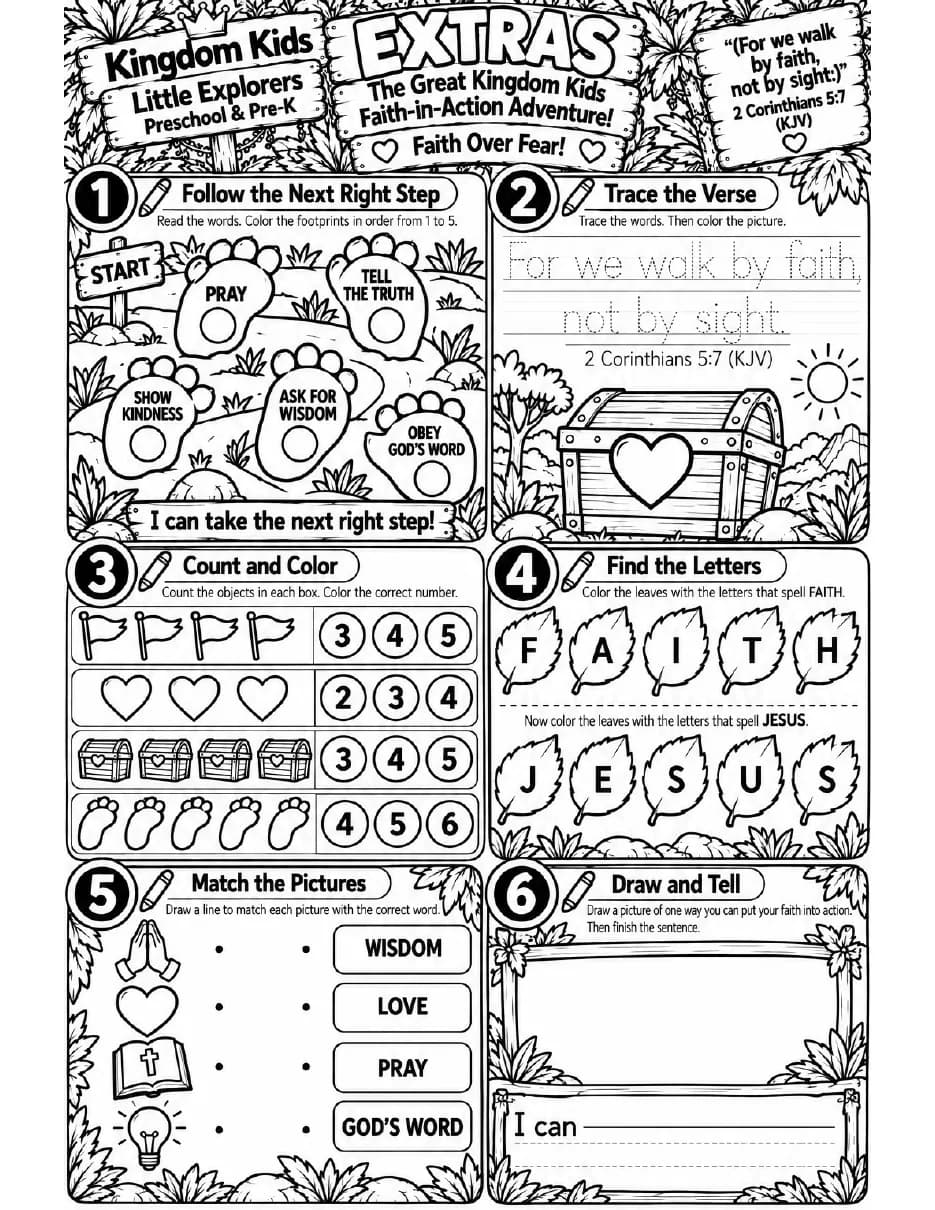 Activity Sheet preview