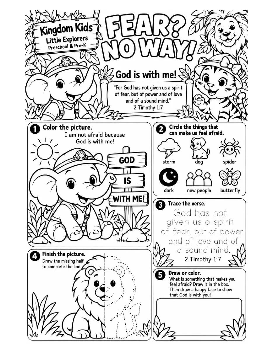 Activity Sheet preview