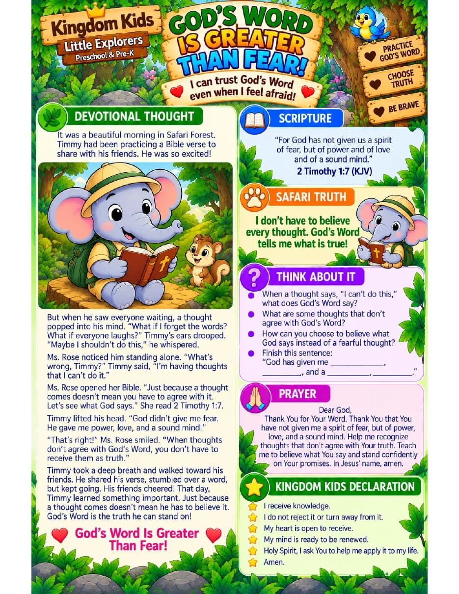 Devotional Page preview