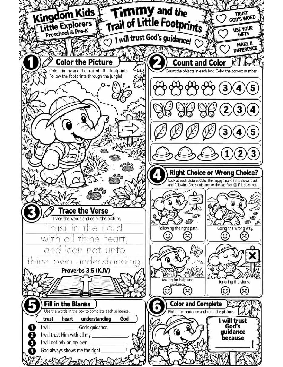 Activity Sheet preview