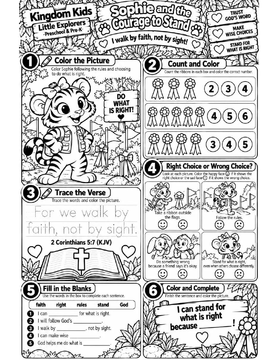 Activity Sheet preview