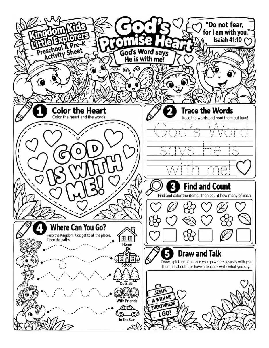 Activity Sheet preview