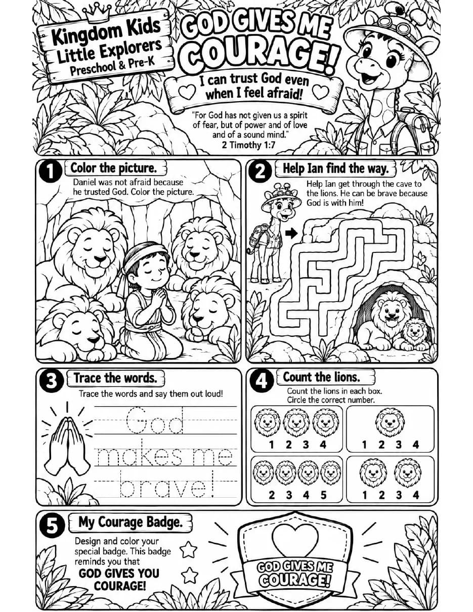 Activity Sheet preview