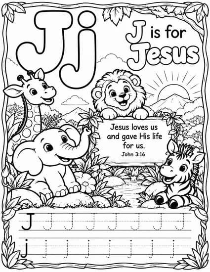 J is for Jesus