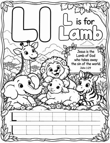 L is for Lamb