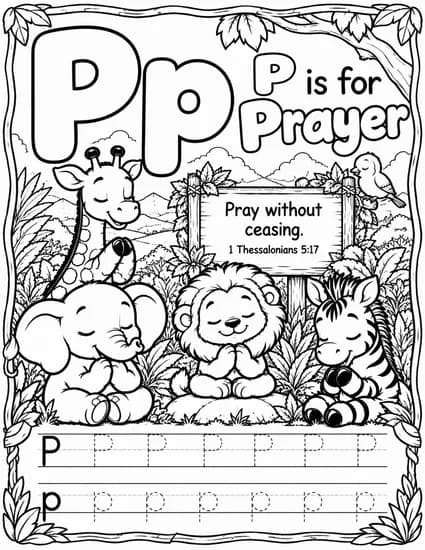 P is for Prayer