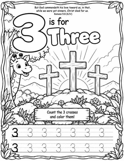 3 is for Three
