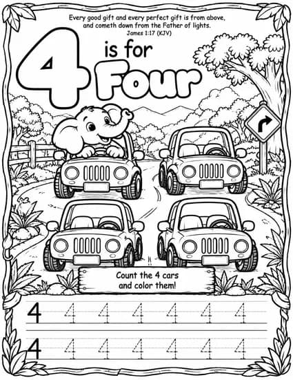 4 is for Four
