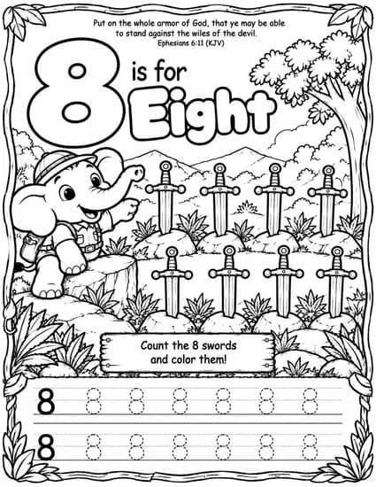 8 is for Eight